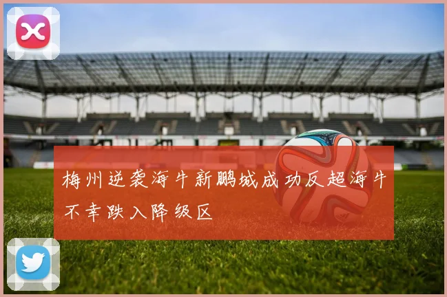 梅州逆袭海牛新鹏城成功反超海牛不幸跌入降级区